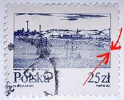 Usterka druku. Znaczek Fi 2678b. Kasowany.