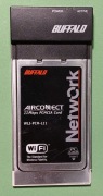 Karta sieciowa PCMCIA do Amigi Buffalo WLI-PCM-L11