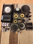 Zestaw audio do zamontowania w aucie 