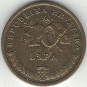 Chorwacja 10 lipa lip 1999 - 20 mm - nr 2