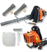 Spalinowa dmuchawa odkurzacz do liści lub śniegu plecakowa