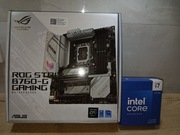 Zestaw ASUS Rog Strix B760-G Gaming WiFi DDR5 Procesor Intel i7-14700K Nowy