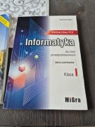 Zestaw podręczników do klasy I liceum i technikum.