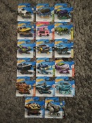 Zestaw 17 nowych modeli Hot Wheels "kosmosy" 2026 kolekcja resorak zabawka