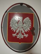 Godło metalowe. PRL 