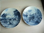 talerz kolekcjonerski Deldt 1984 Teer Steeg Delft Blauw Country 