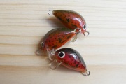 Woblery hand made tonące 2 cm 1,2g rękodzieło.