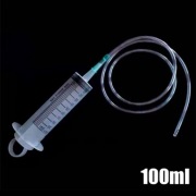 Strzykawka 100ml z wężykiem 1m
