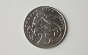 Jamajka 25 cents 1986r.