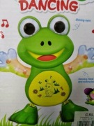 Tańcząca Żabka Interaktywna – Świecące Oczy, Muzyka i Ruch!”