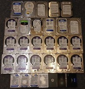 30 uszkodzonych dysków twardych.