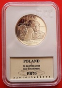 10 zł   2004 r -  Generał Sosabowski     GCN  PR 70 !!