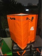 Składane torby transportowe z uchwytami | Kolorowe kontenery XL