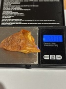 Bursztyn surowy 28,36g Licytacja