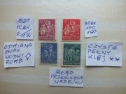 4szt. znaczki Mi 165 BŁĄD Niemcy 1921r. ROBOTNICY Rzesza czyste ** Reich