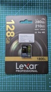 Karta pamięci  Lexar pro 128GB v60 1800x SDXC UHS-II 