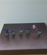 piechota Unii wojna secesyjna USA 1:72 pomalowane figurki