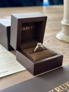 Pierścionek z brylantem W. KRUK - Jedyny