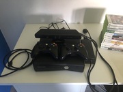 Xbox 360 + dwa pady, kinect i kabel HDMI