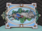 Płaskorzeźba ludowa z gipsu, ok. poł. XX wieku, 350 zł. do negocjacji