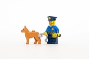 Lego City cty0477 Policjant pies owczarek 92586pb01 60048
