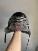 Ulvang czapka pilotka Uszatka wełniana męska uniseks 100 % wełna merino 56