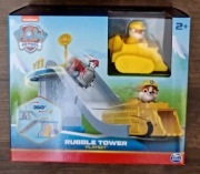 PAW Patrol Rubble Tower – wieża, pojazdy, zestaw 2+ oryginał