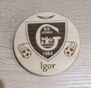 Unikalna Drewniana podkładka pod kubki idealna na prezent 