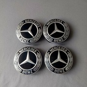 Dekielki  kapsle do felg Mercedes  OE 75 mm  komplet 4 szt. NOWE  OKAZJA