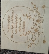 Tabliczka "Ta świeca..."