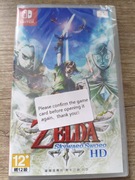 Zelda skyward sword HD Nintendo switch nowa zapakowana 