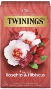 Twinings Rosehip & Hibiskus x20 dzika róża hibiskus