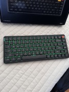 NuPhy Air75 v3 Blush Nano + NuFolio klawiatura niskoprofilowa bezprzewodowa