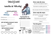Ankiety pamiątkowe na wesele 