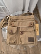 Torba typu listonoszka skóra NOWA