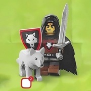Lego Minifigurka 71048 col27-2 col450 Wolfpack Beastmaster