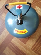 Butla gazowa 2kg pusta siwa kolor