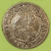 Polska Szóstak Jan II Kazimierz 1665 - Krakow AT
