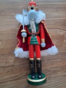 nowa drewniana figurka ozdobna, wysokość 30 cm, uszkodzone pudełko