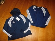 Dwie bluzy sportowe  Orion bawełniana i wiatrówka na siateczce9-10 lat