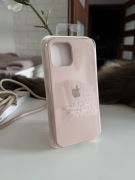 Apple różowe pudrowy róż silikonowe etui case iPhone 12 iPhone 12 pro