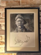 Portret Leon Wyczółkowski grafika,litografia