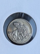 Nowa Zelandia 5 centów 1987