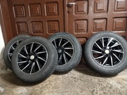 komplet opon zimowych wraz z alufelgami 195/65R15 do Renault Megane 3. 