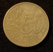 Portugalia. 50 eurocentów. 2002. 