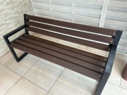 Solidna ławka ogrodowa