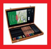 Zest. do rysowania Derwent Academy drewniane pud.