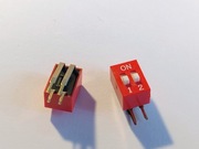 DIP switch kątowy, 2 pozycyjny