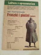 Lektura z Opracowaniem- Fraszki J. Kochanowski