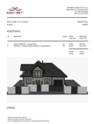 Projekt ogrodzenia i ułożenia kostki brukowej 